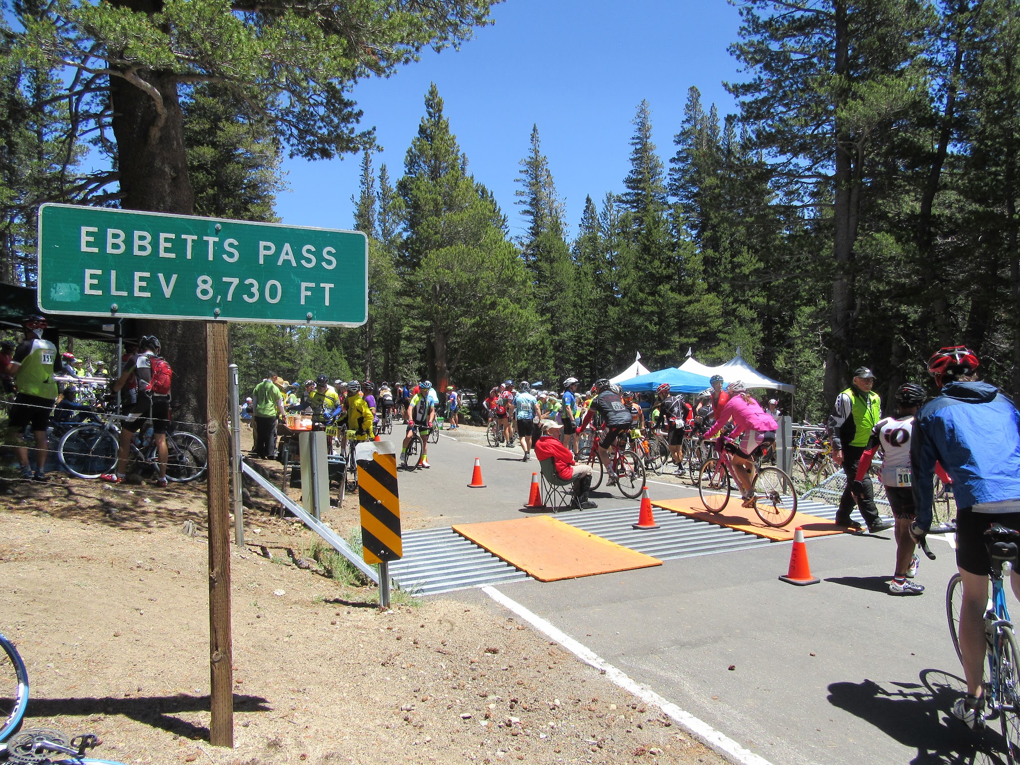 Ebbetts Pass West - summit