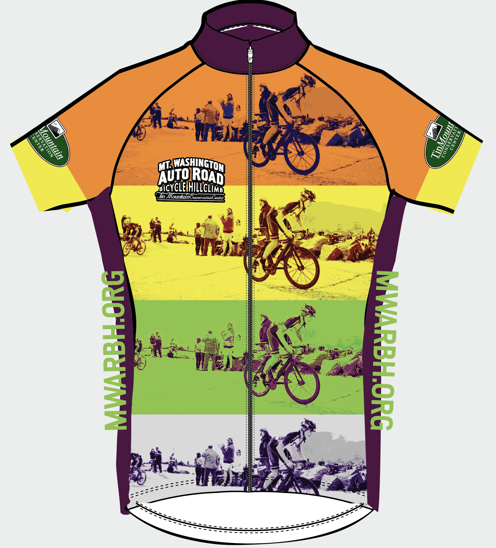 Mt. Washington Bike Climb - the 2017 Mt. Washington climb jersey