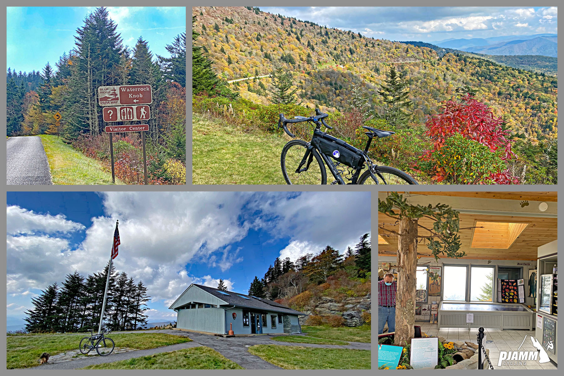 Cycling Waterrock Knob, North Carolina - Waterrock Knob Visitor's Center