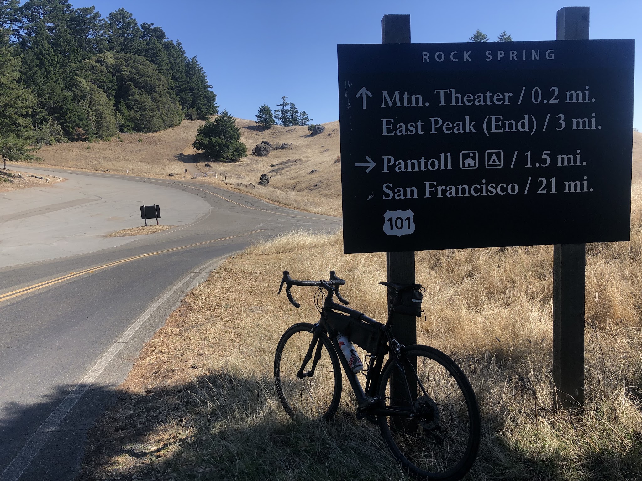 Mt. Tamalpais from Alpine Dam