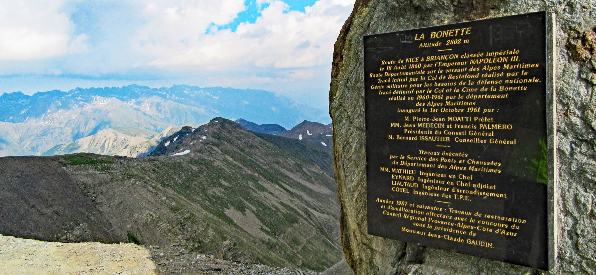 Tour de France 2023 Cime de la Bonette, highest point on Tour de France