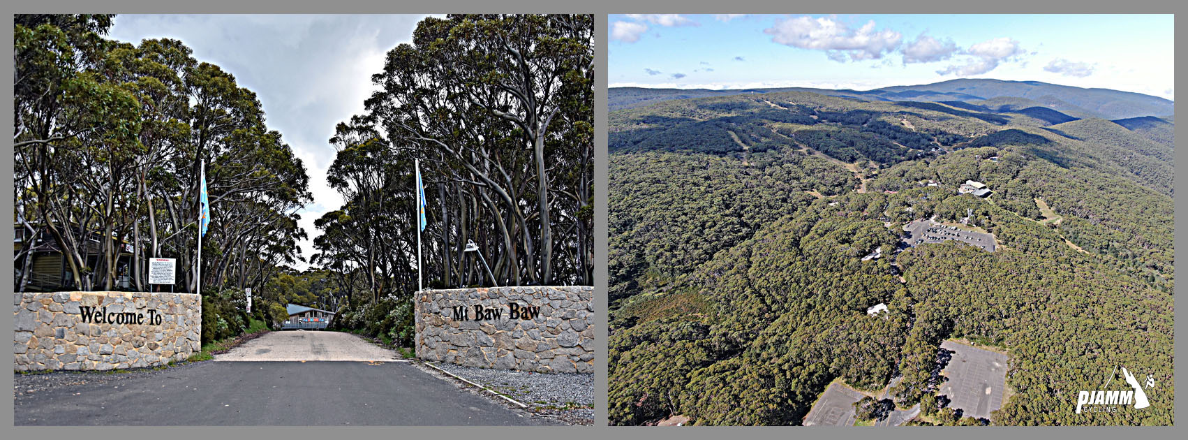entrance to Mt. Baw Baw ski resort