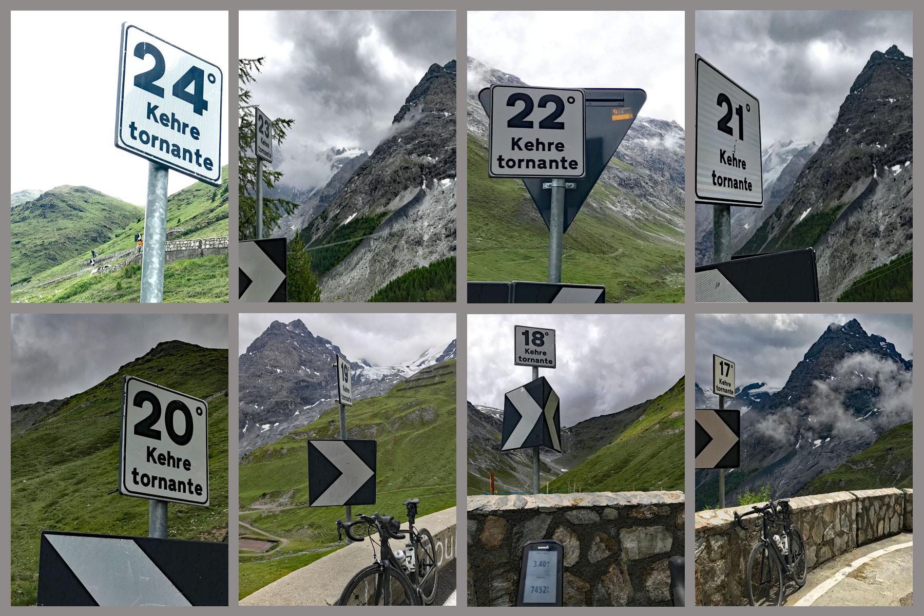 more turns along the route