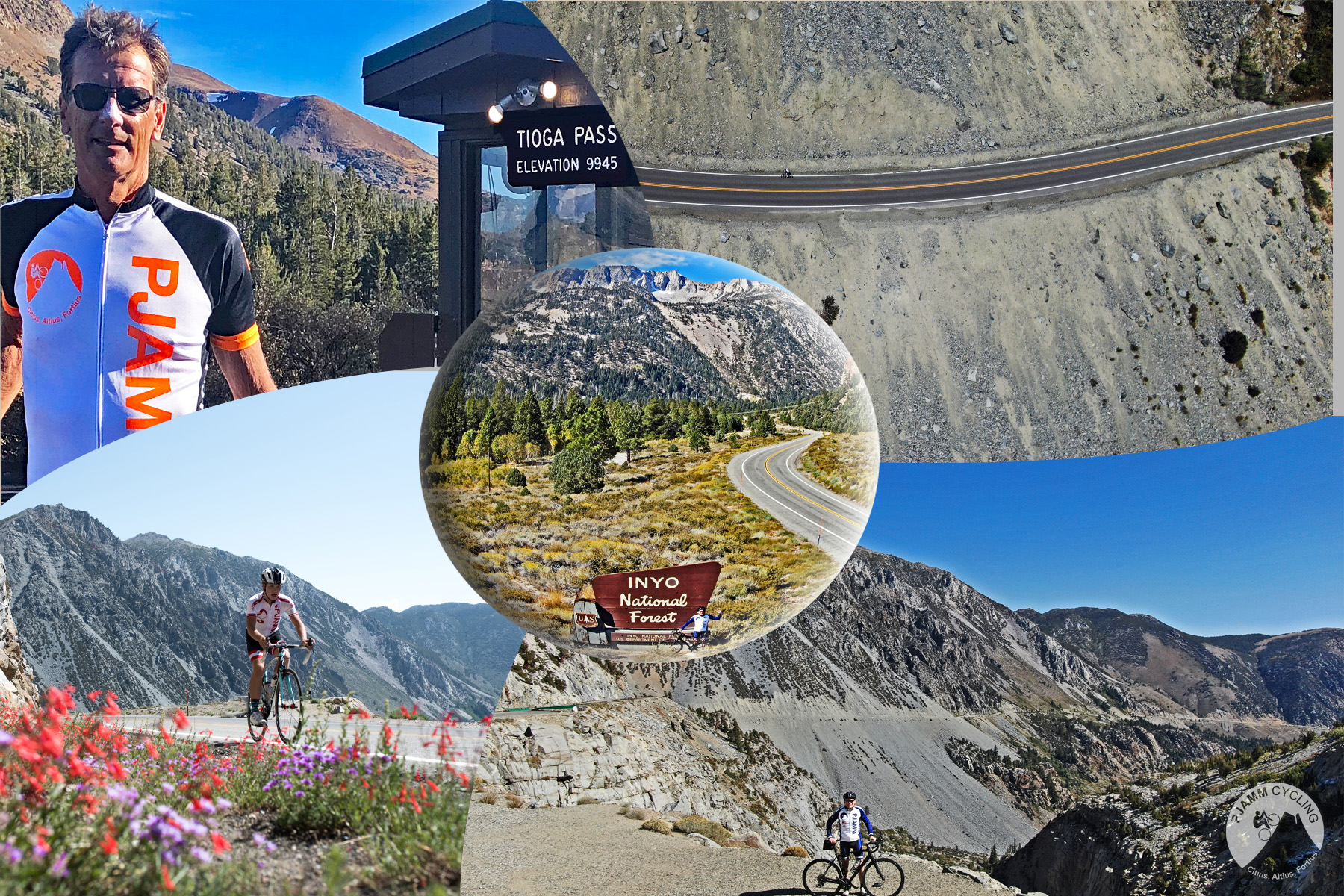 Climbing Yosemite National Park - Hetch Hetchy by bike - John Johnson PJAMM Cycling with bike at Hetch Hetchy Dam