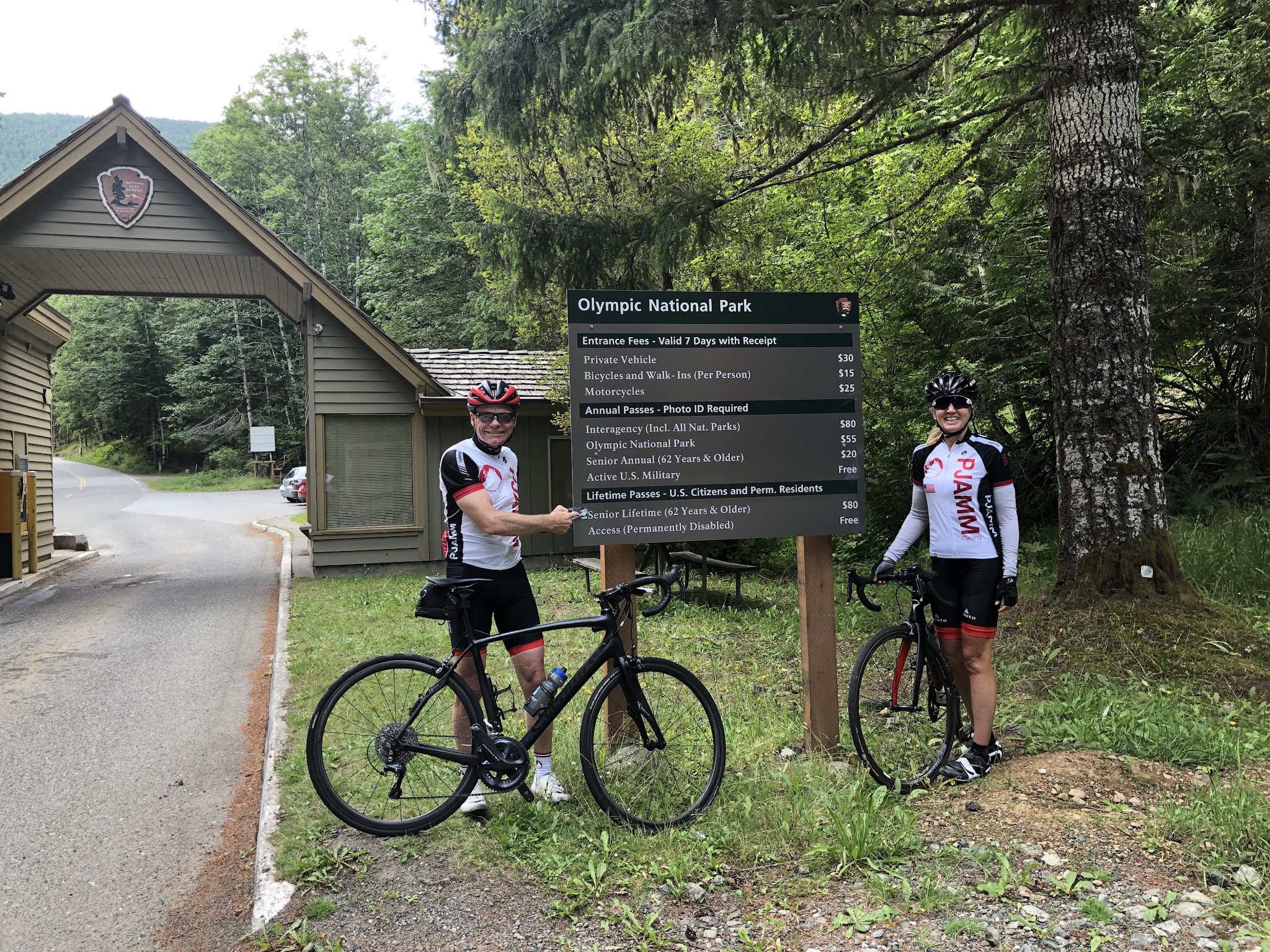 Cycling Hurricane Ridge - Hoh Rainforest