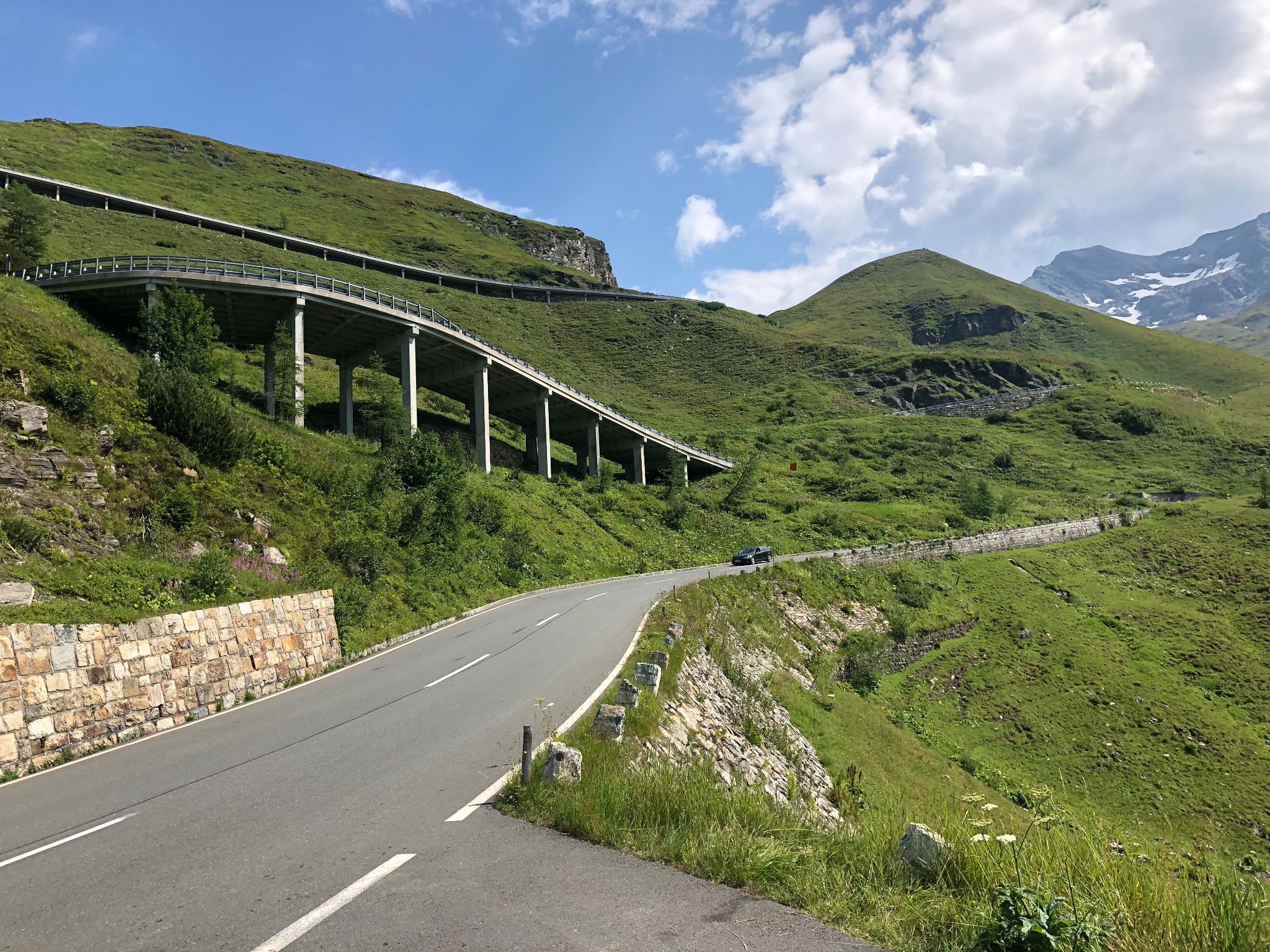 gorgeous roadway on this Austrian alp climb