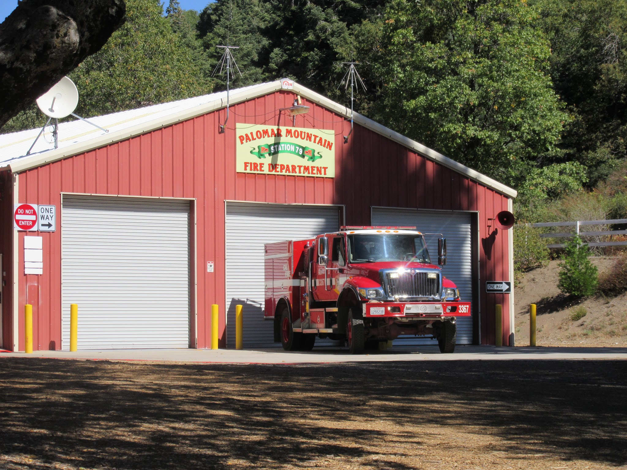 Mt Palomar Fire Station