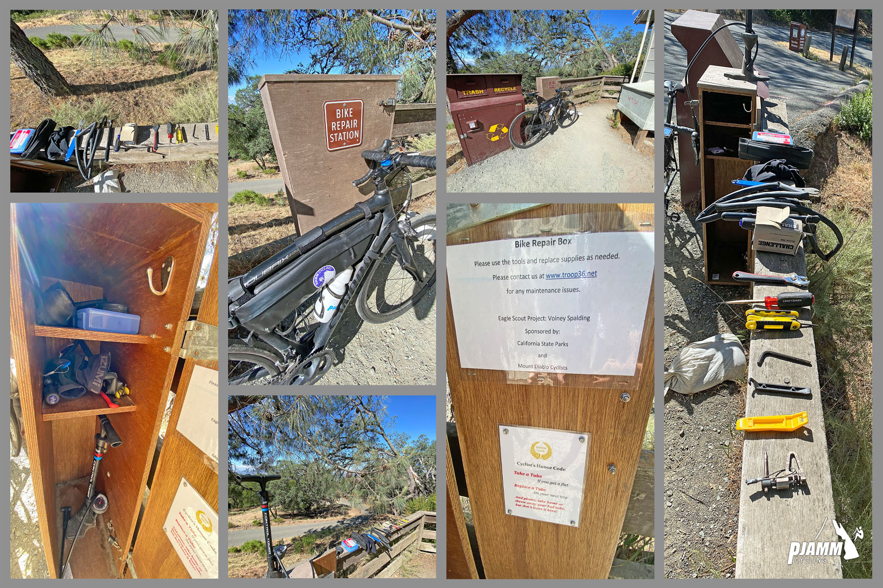 Tool box at ranger station