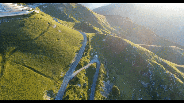 Monte Grappa from Crespano - Sacrario