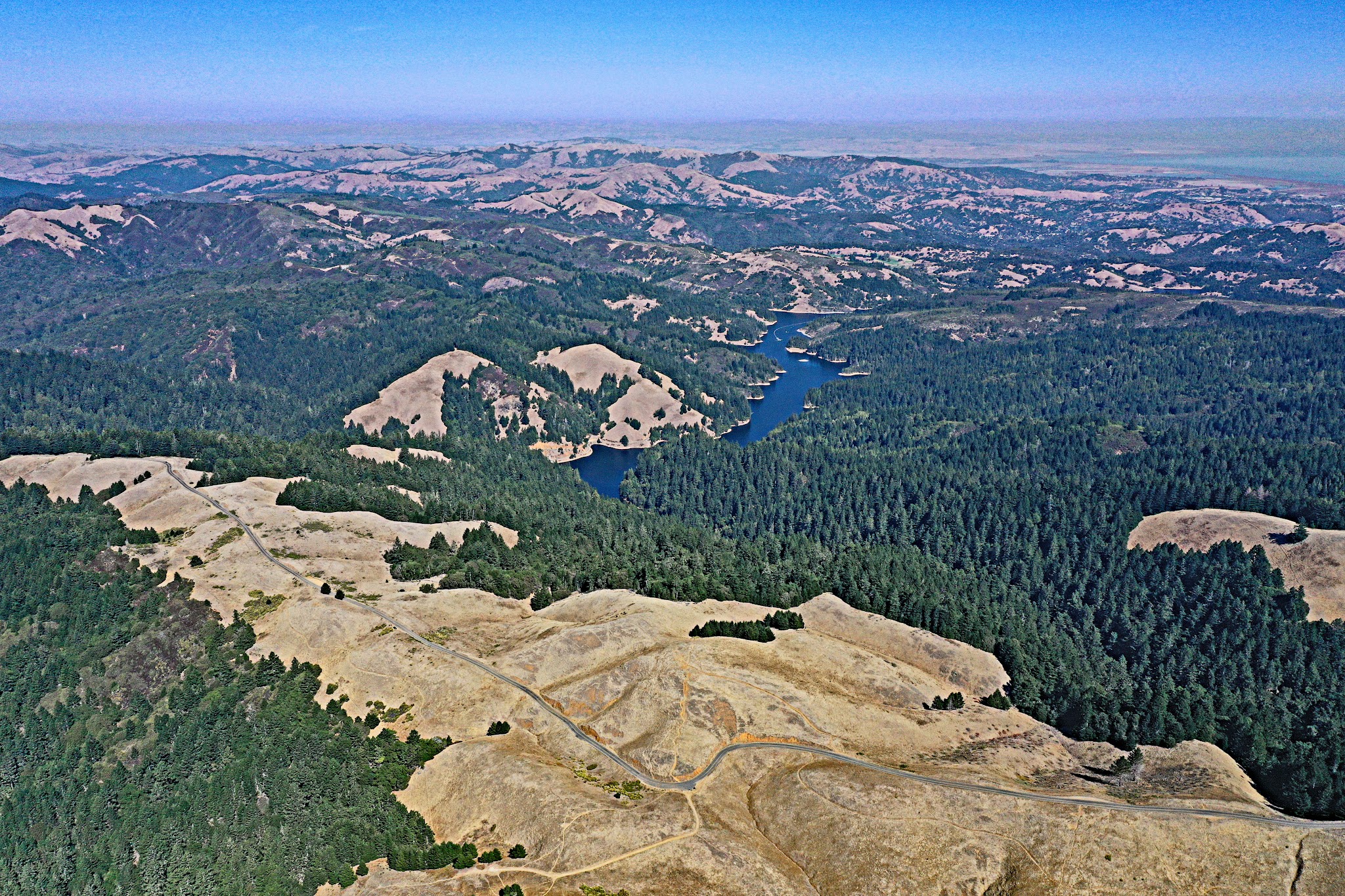 Mt. Tamalpais from Alpine Dam