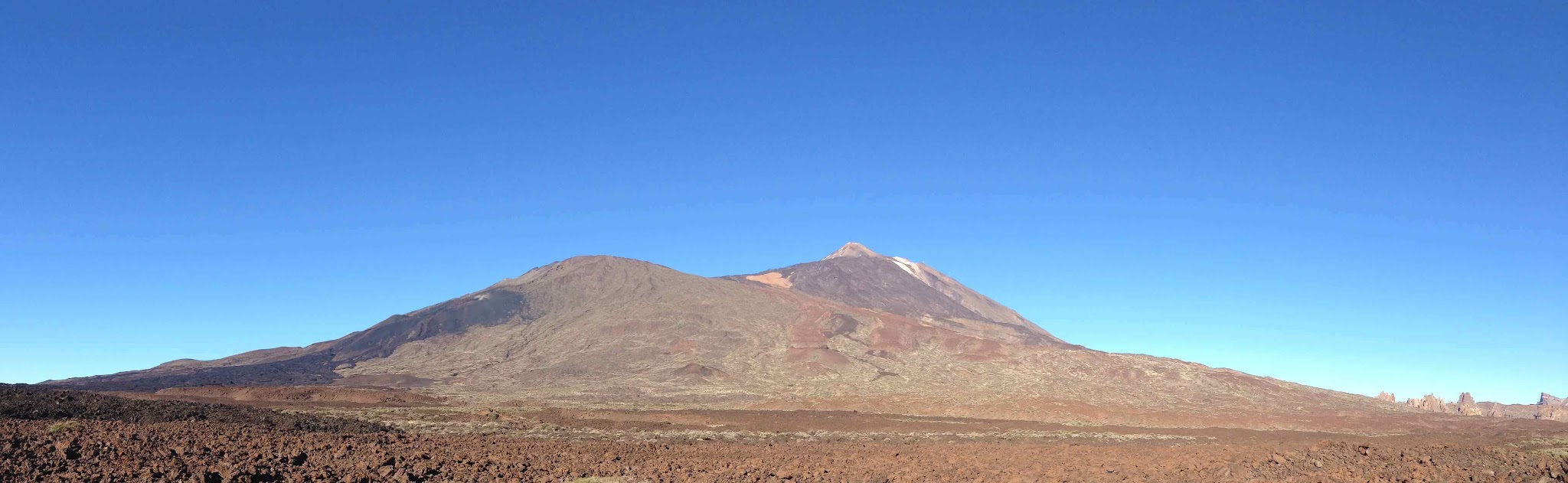 Cycling the longest bike climbs in Europe - El Teide - photo of volcano