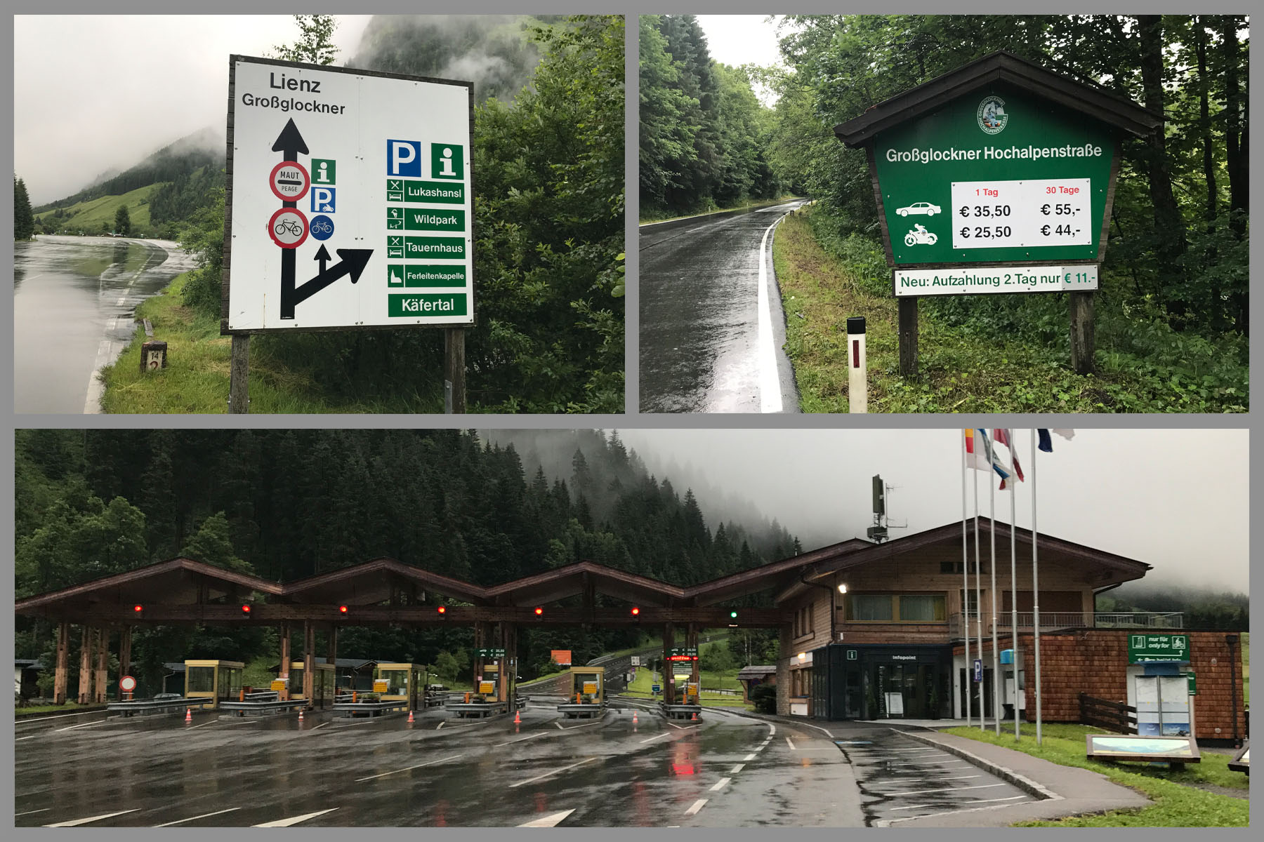 toll booths