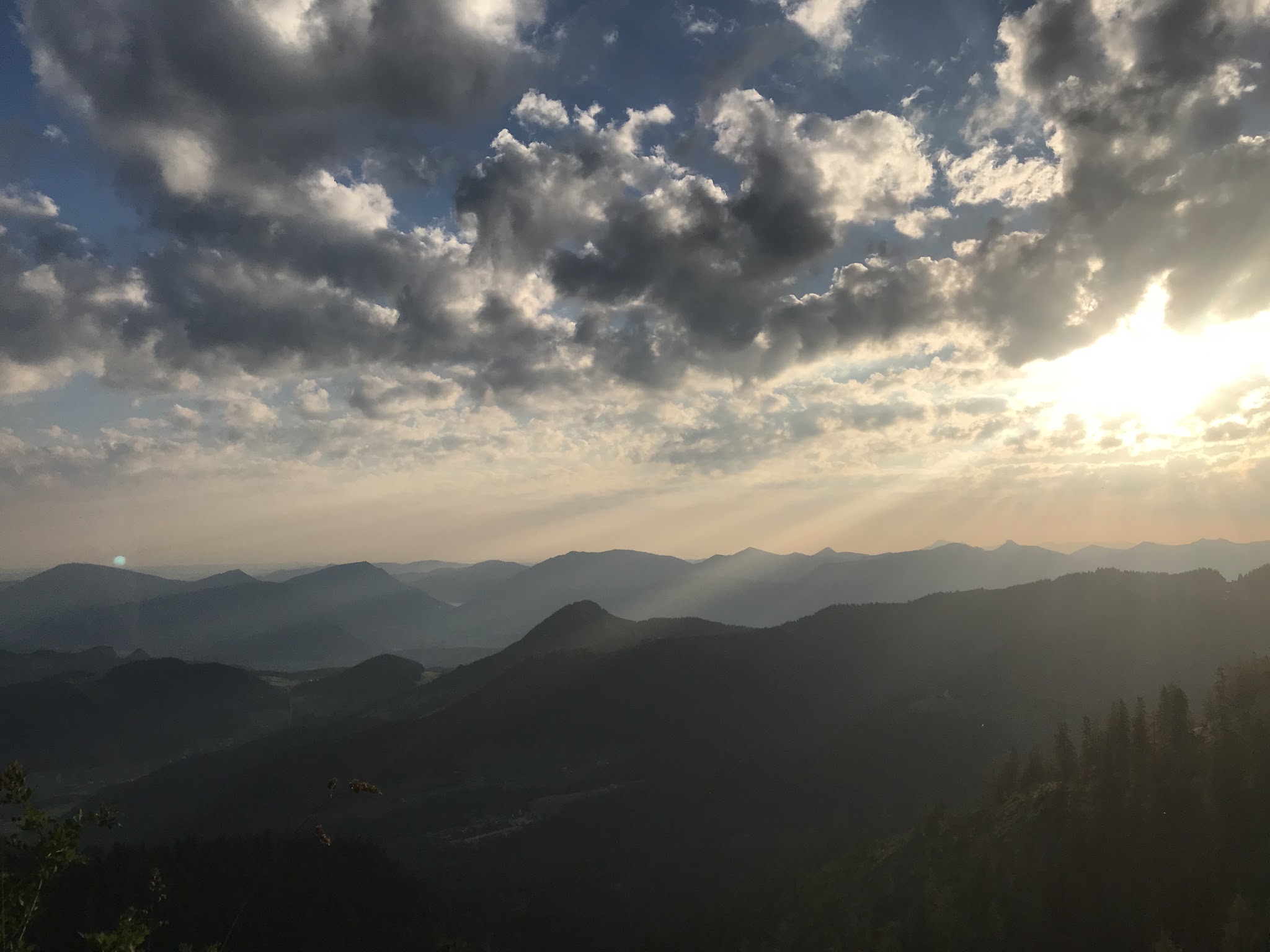 Cycling Kehlsteinhaus - Eagles Nest - sunrise and mountains