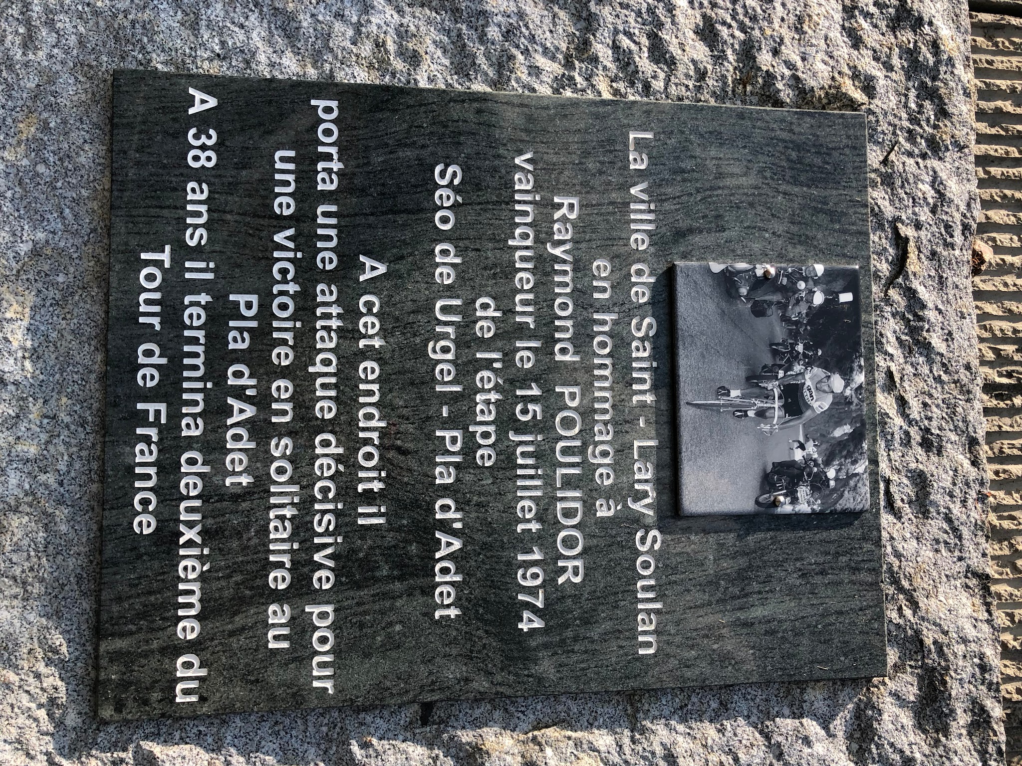 Climbing Pla d'Adet  by bike - Raymond Poulidor memorial