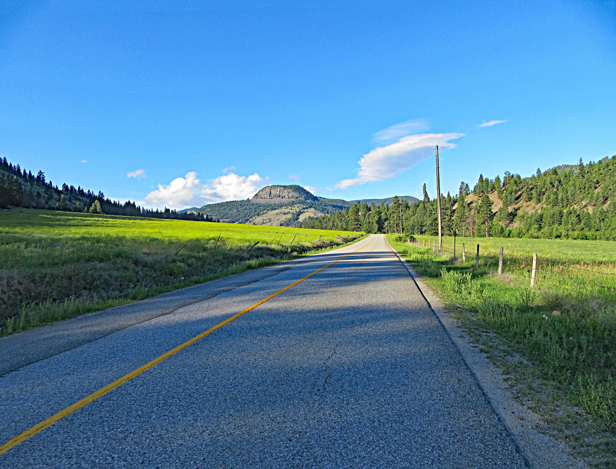 Cycling Apex from Penticton - road and mountain