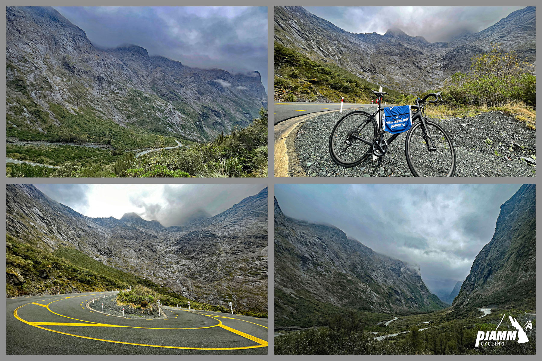 hairpin turn, rock formations