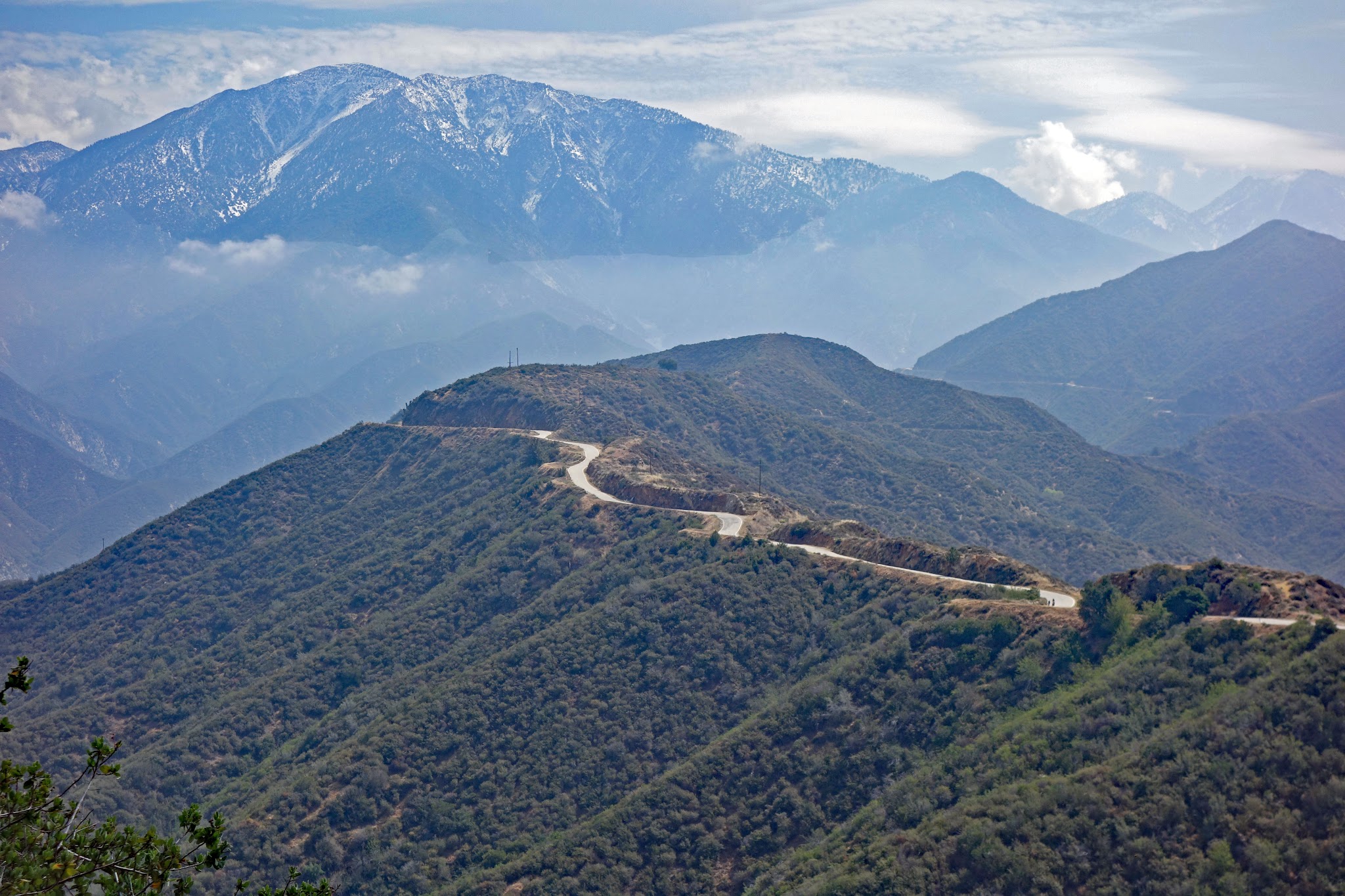 Cycling Southern California - Glendora Mountain Road toward Mt. Baldy