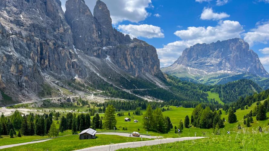 Passo Gardena (Plan De Gralba) Bike Climb - PJAMM Cycling