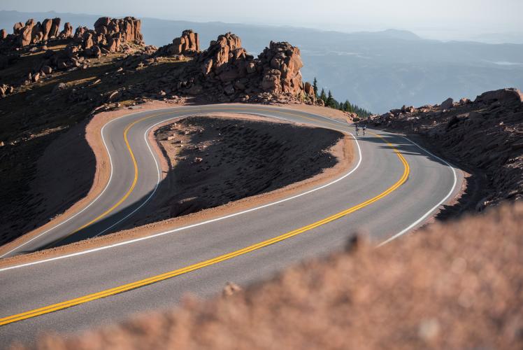 Pikes Peak Bike Climb - PJAMM Cycling