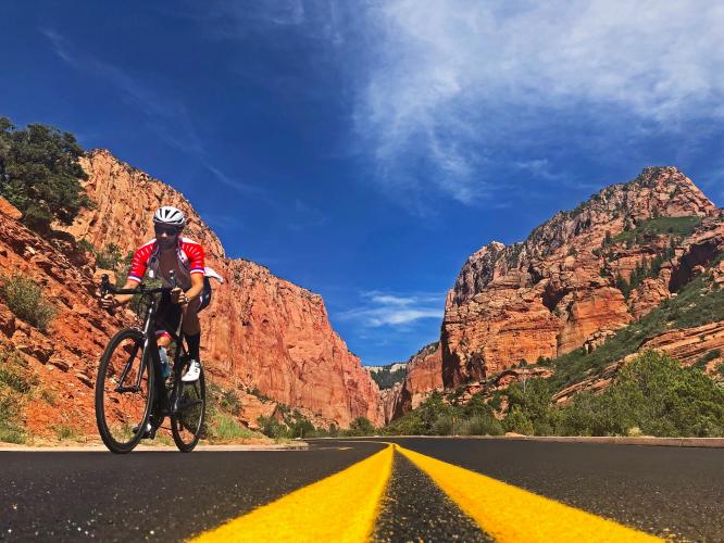 Kolob Canyon Road Bike Climb - PJAMM Cycling