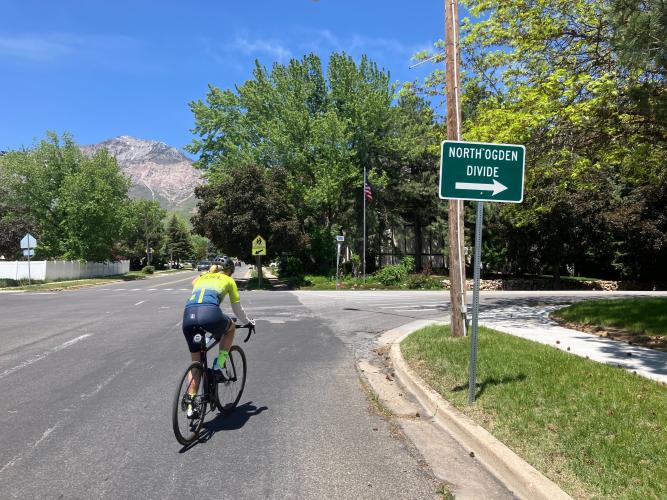 North Ogden Divide West Bike Climb - PJAMM Cycling