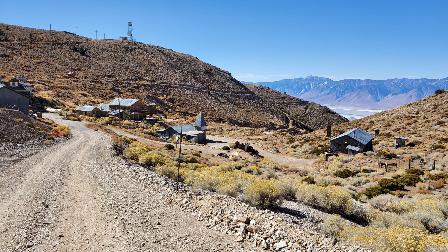 Cycling Climb - Cerro Gordo - USA, CA