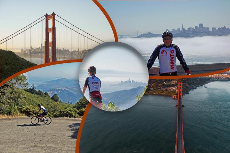 Golden Gate - Mt. Tam - Astro Bike Climb - PJAMM Cycling