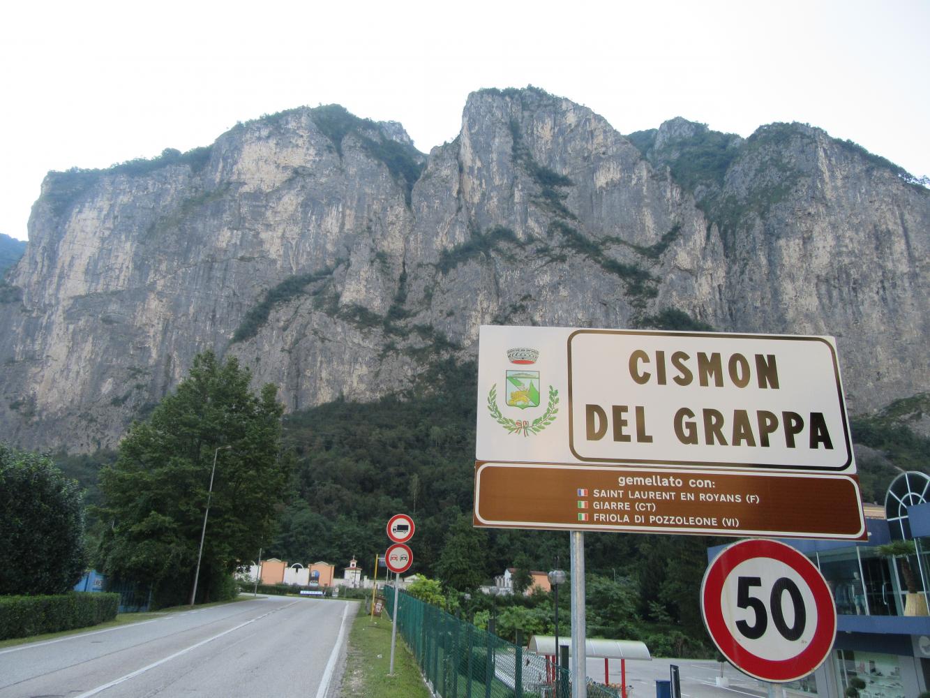 Climbing Monte Grappa Cismon Italy By Bike Cycling Data And Info