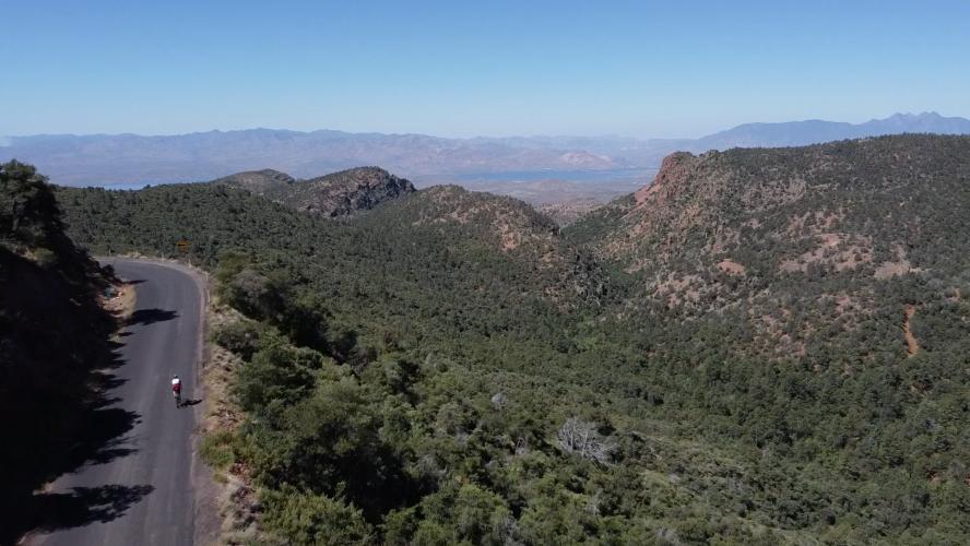 Desert to Tall Pines Hwy Bike Climb - PJAMM Cycling