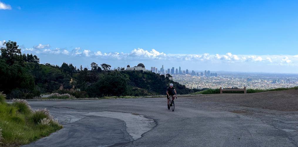 Mt. Hollywood South Bike Climb - PJAMM Cycling