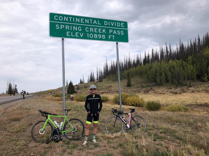 Spring Creek Pass North Bike Climb - PJAMM Cycling