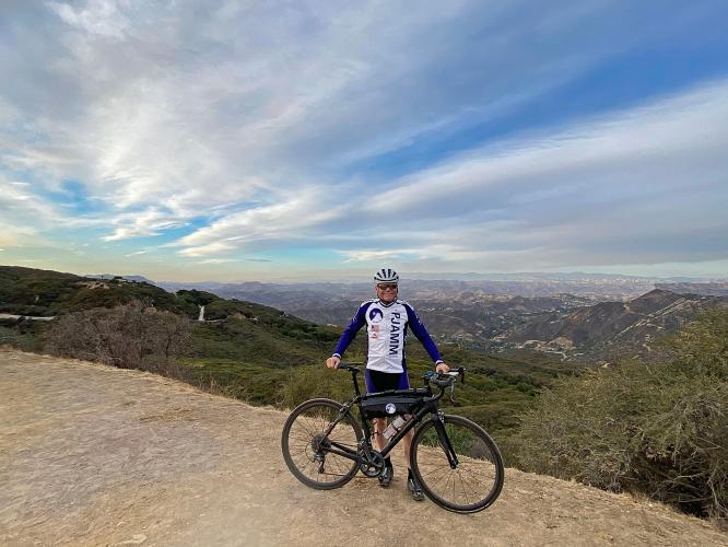 Las Flores to Stunt Road Bike Climb - PJAMM Cycling