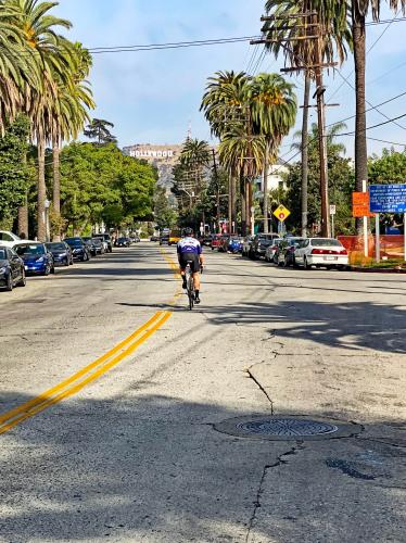 Hollywood Sign Bike Ride Bike Climb - PJAMM Cycling