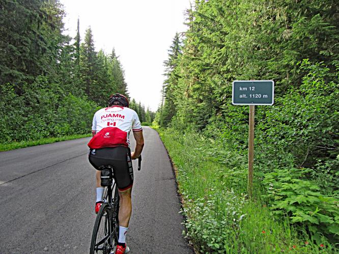 Mt. Revelstoke Bike Climb - PJAMM Cycling