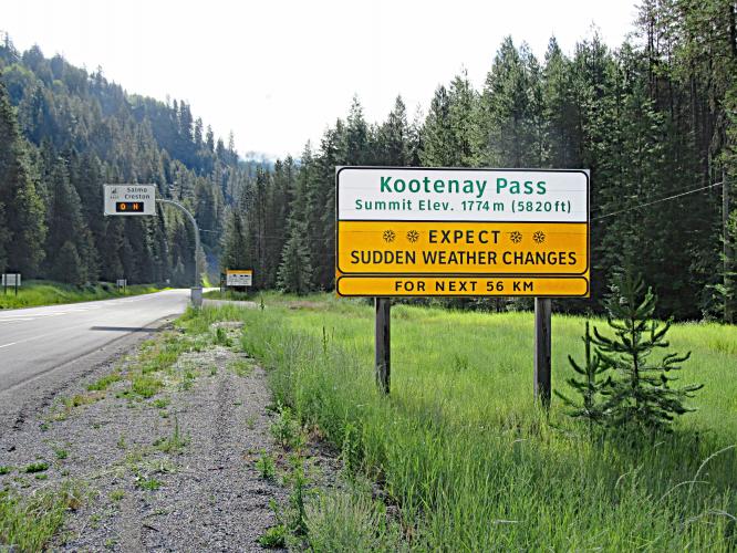 Kootenay Pass West Bike Climb - PJAMM Cycling