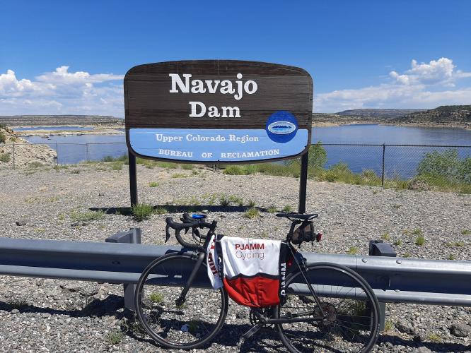 Navajo Reservoir Bike Climb - PJAMM Cycling