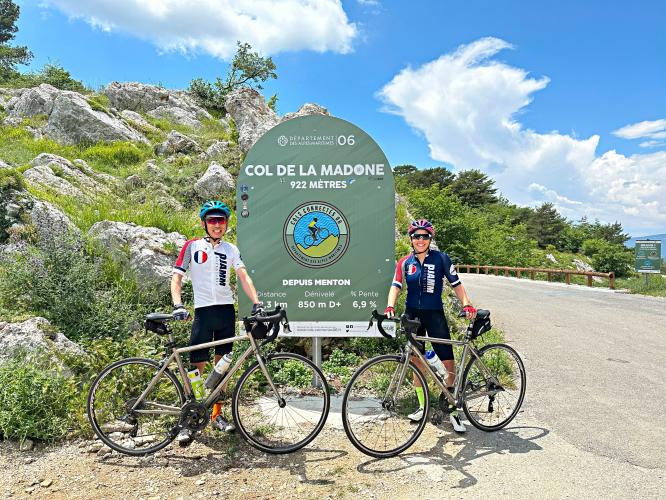 Col de la Madone Bike Climb - PJAMM Cycling
