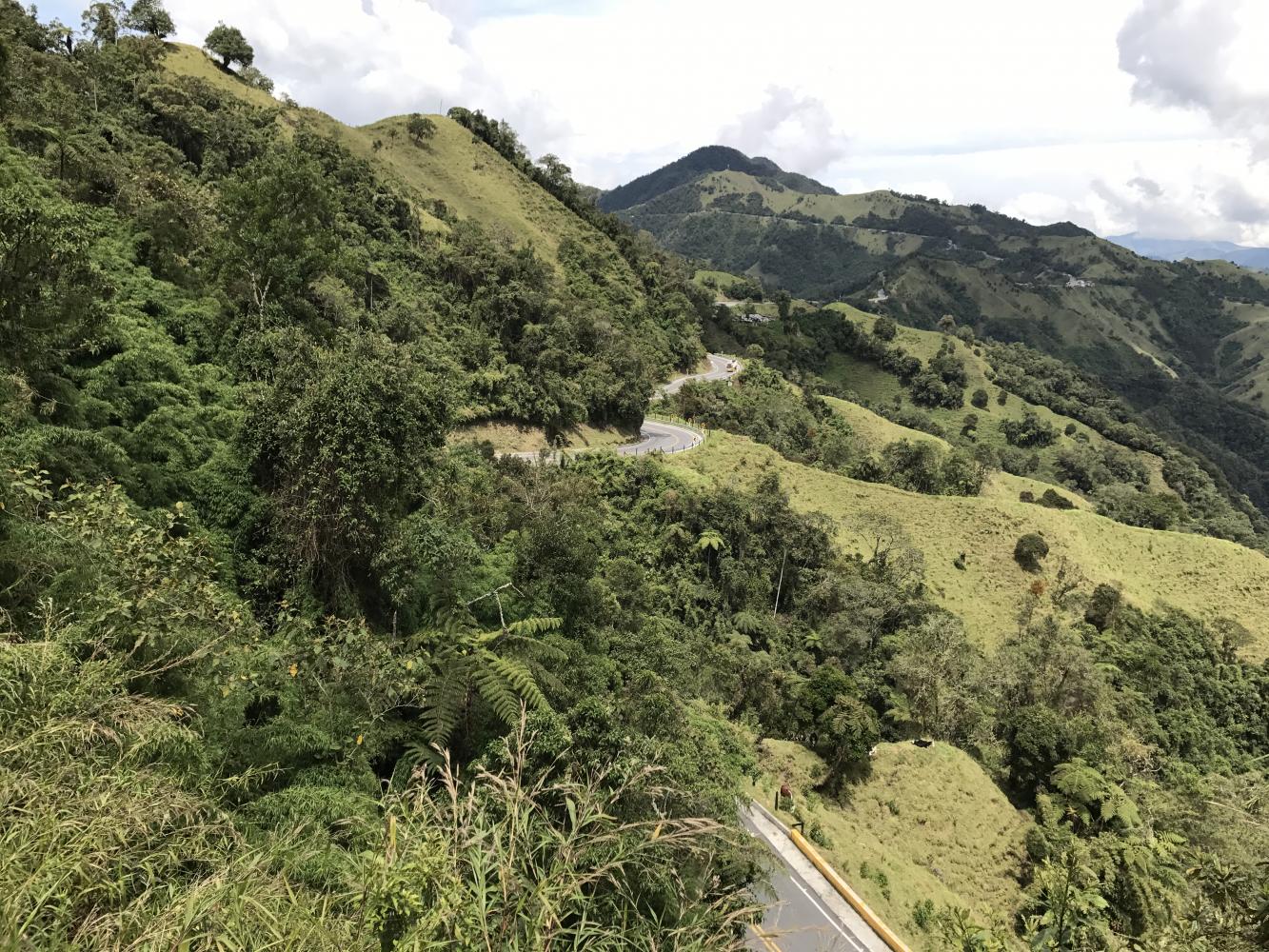 Cycling Climb - Alto de Letras - Colombia, Tolima