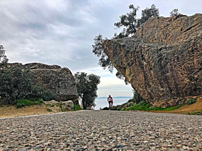 San Marcos - Painted Cave Bike Climb - PJAMM Cycling