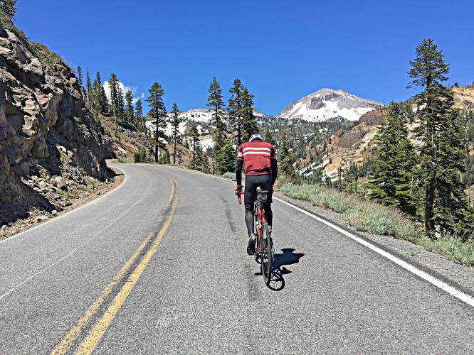 Mt. Lassen South Bike Climb - PJAMM Cycling