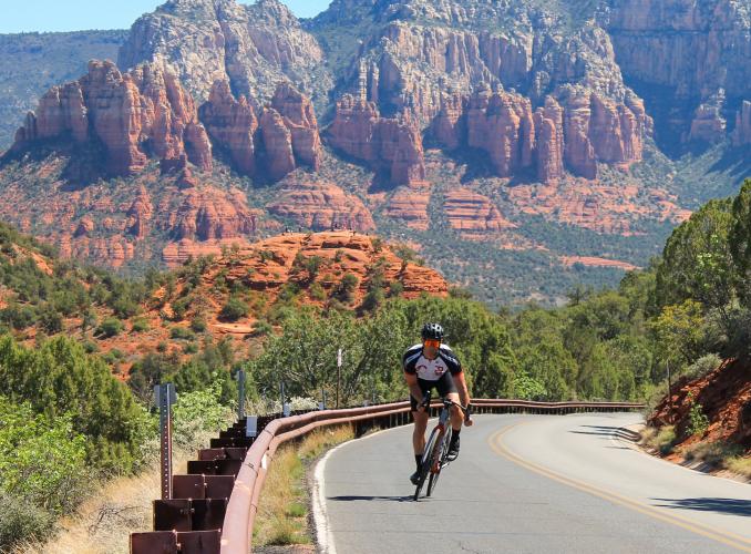 Sedona  Bike Climb - PJAMM Cycling