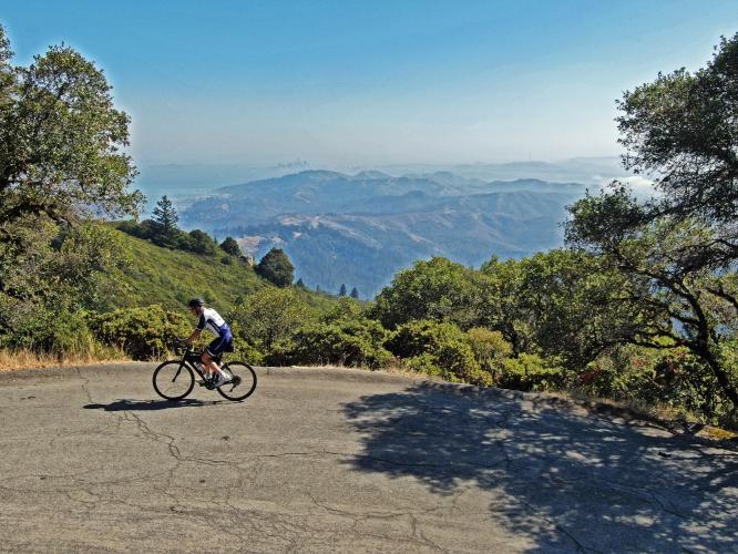 Mt. Tam via Fairfax-Bolinas Road Bike Climb - PJAMM Cycling