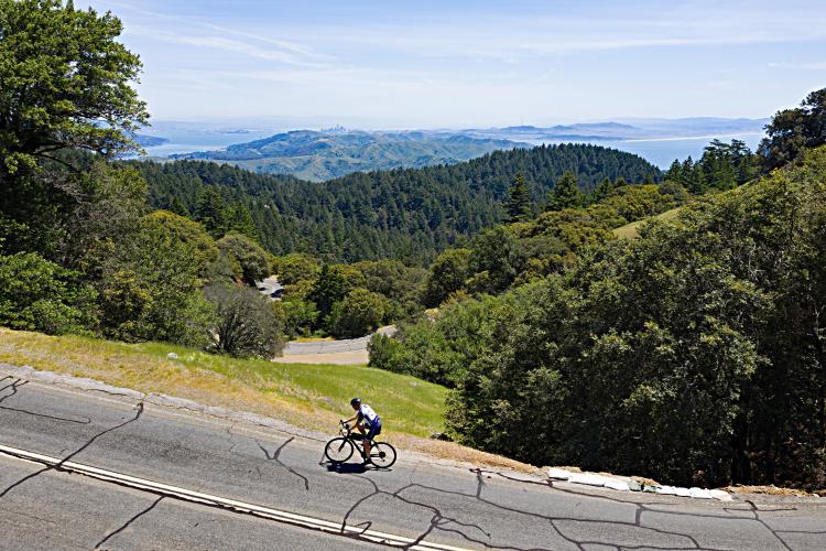 Mt. Tam via  Hwy 1 South Bike Climb - PJAMM Cycling