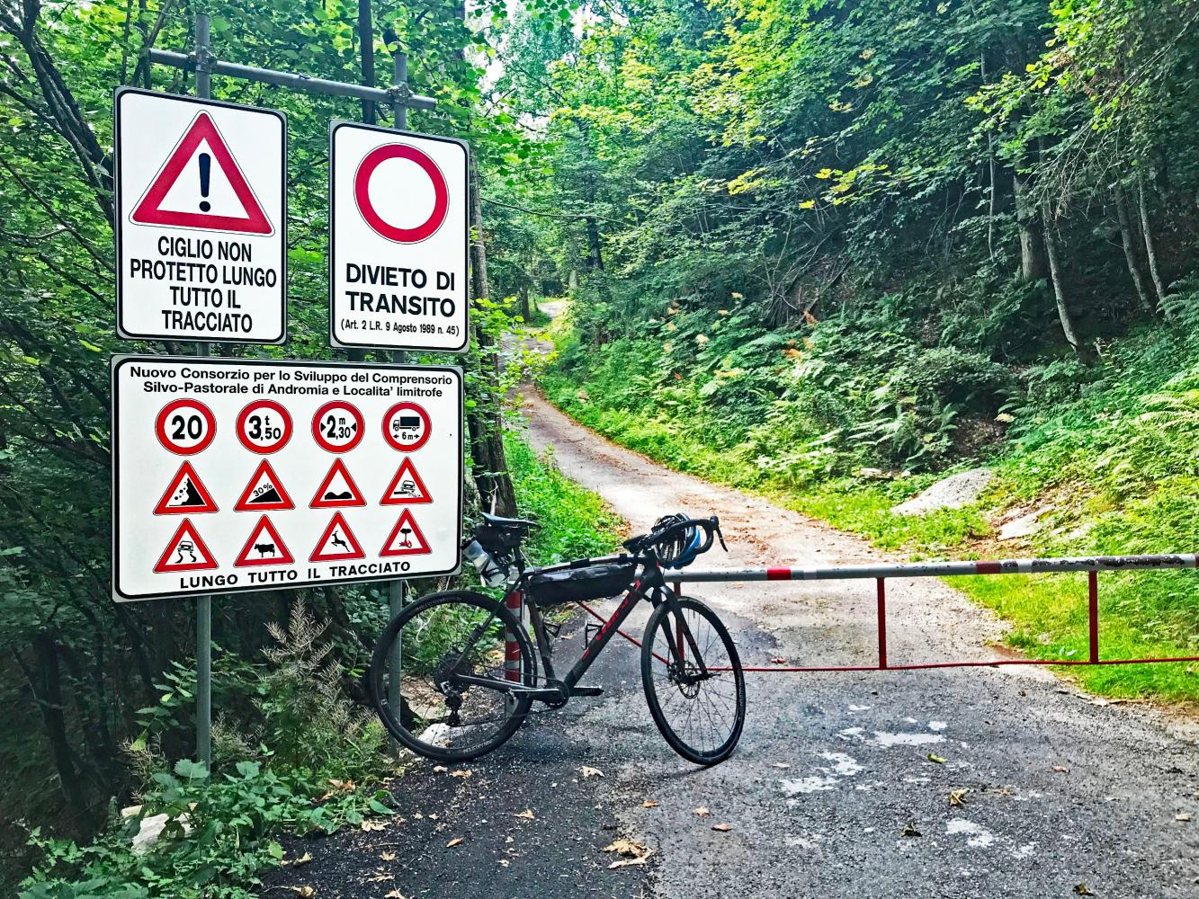 Cycling Climb - Alpe Fuori - Italy, Piemonte