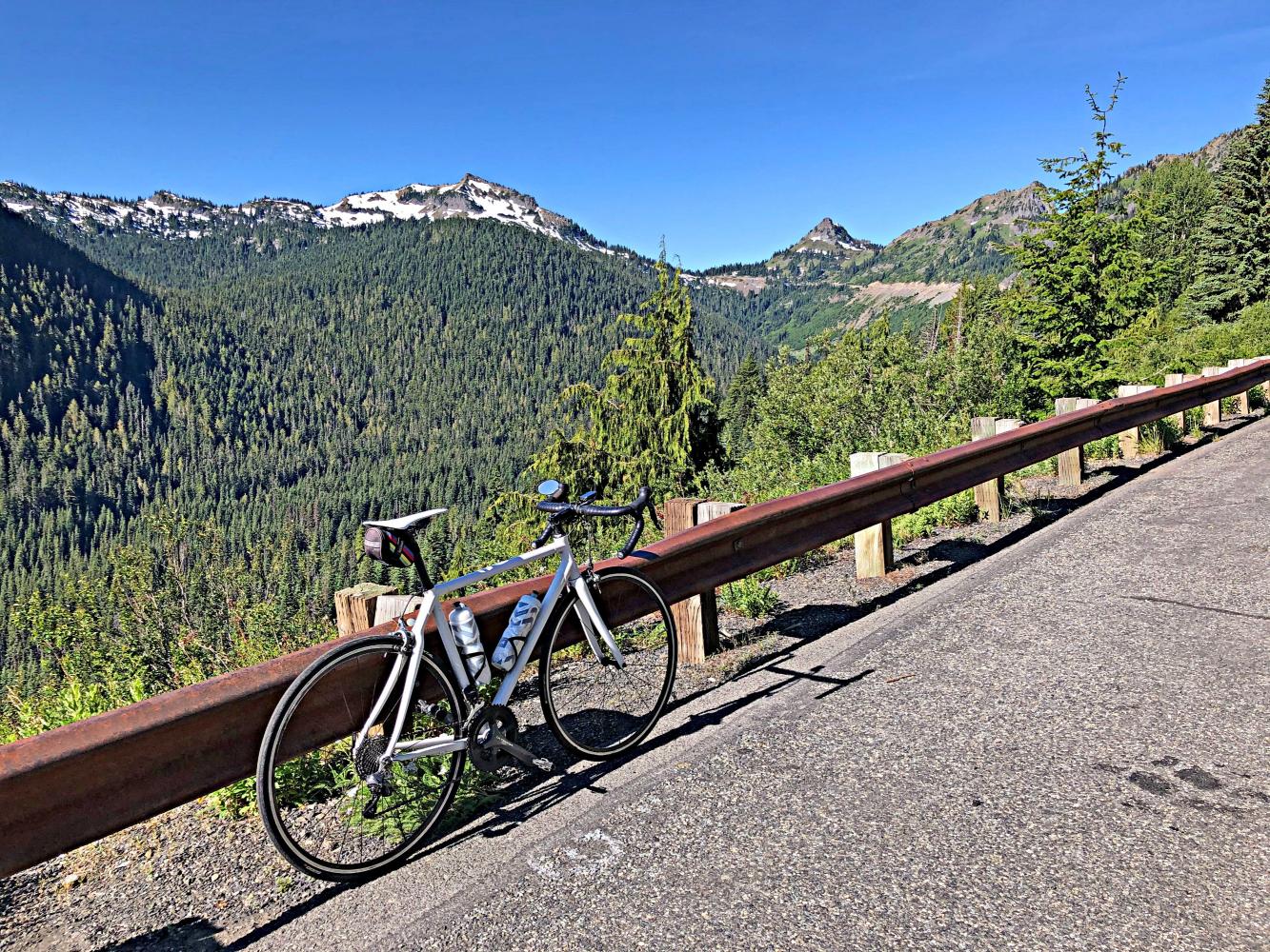 Cayuse Pass Bike Climb - PJAMM Cycling