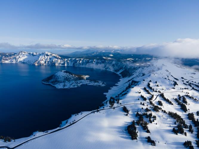 Crater Lake - Hwy 62 to Watchman Overlook Bike Climb - PJAMM Cycling