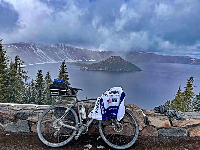 Crater Lake NP Clockwise from Hwy 62 Bike Climb - PJAMM Cycling