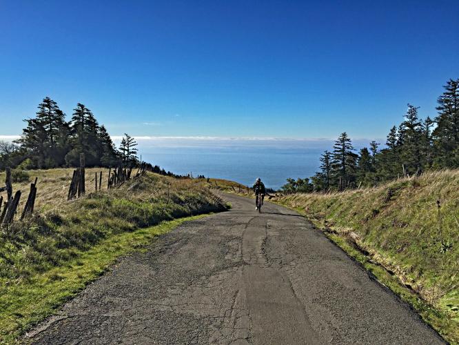 Fort Ross Road West Bike Climb - PJAMM Cycling