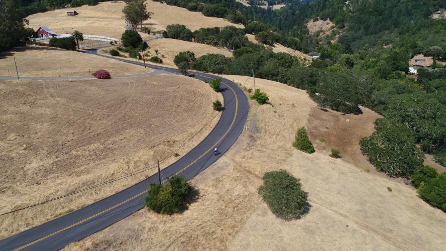 Los Alamos Road  Bike Climb - PJAMM Cycling