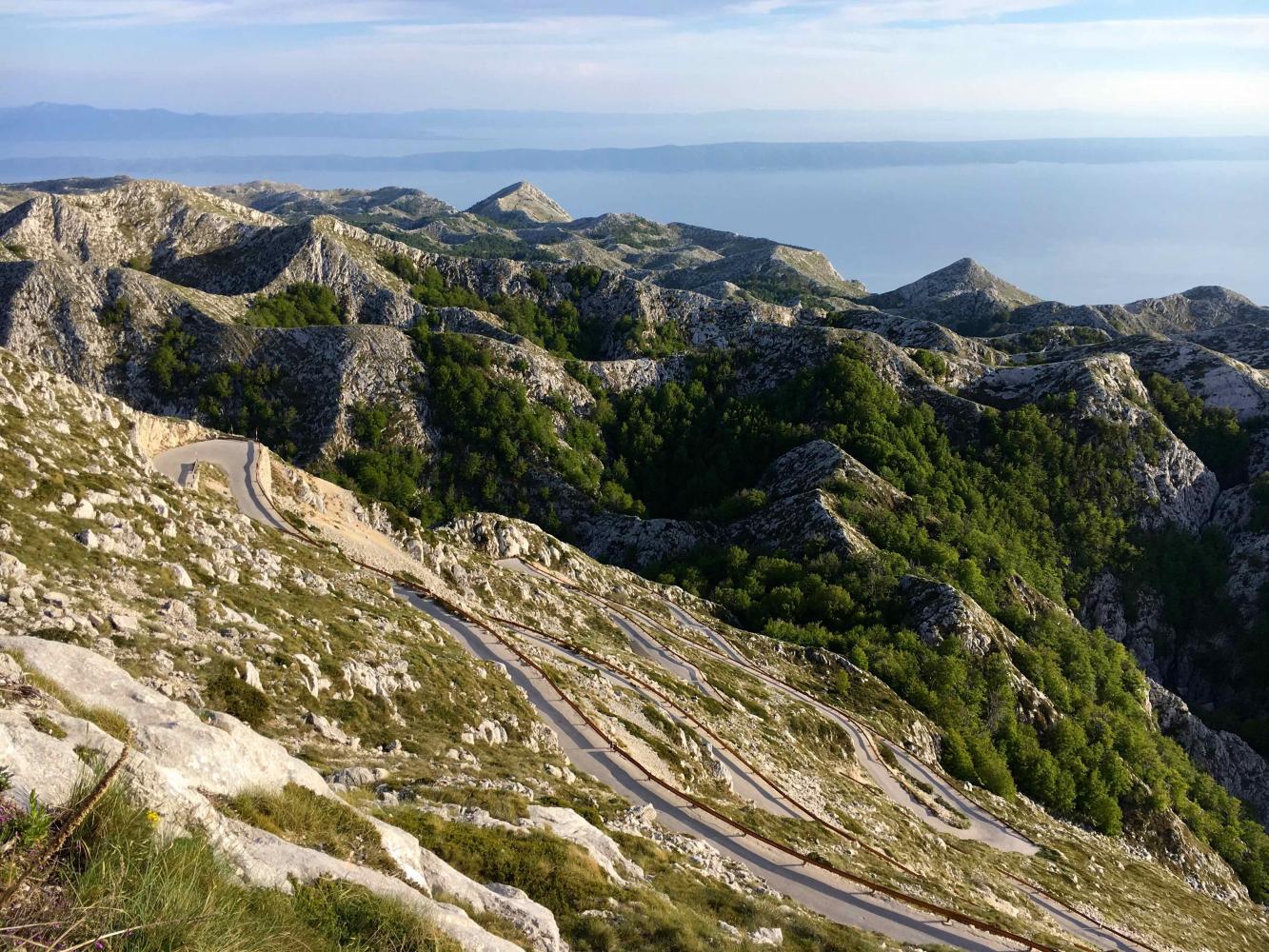 Climbing Sveti Jure Croatia By Bike Cycling Data And Info